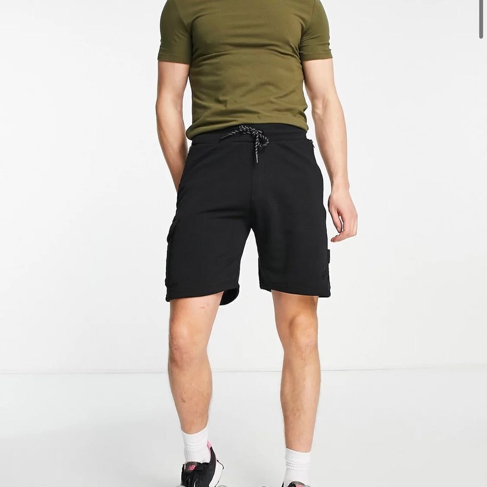 Bershka jersey cargo shorts in BROWN NWT Small‎